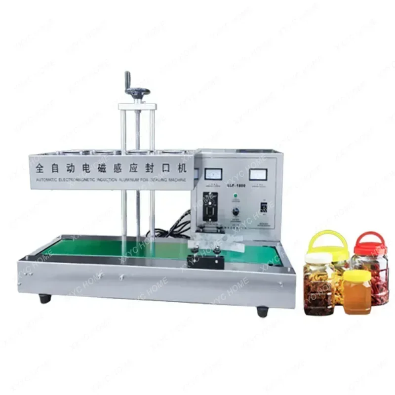 Automatic Continuous Sealer Electromagnetic Induction Sealing Machine Aluminum Foil Bottle Cap Sealer