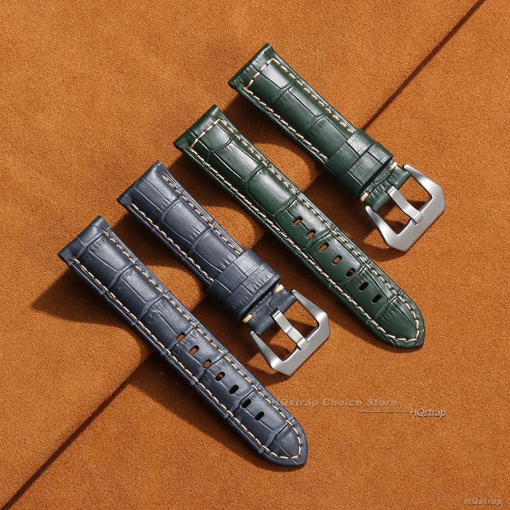 20mm 22mm 24mm 26mm 本革腕時計ストラップ メンズ レディース ウォッチバンド ブラック ブラウン ブルー レザーウォッチバンド 高品質ベルト