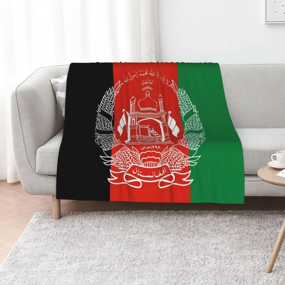 

Flag of Afghanistan Throw Blanket Beautifuls For Baby Shaggy funny gift Blankets