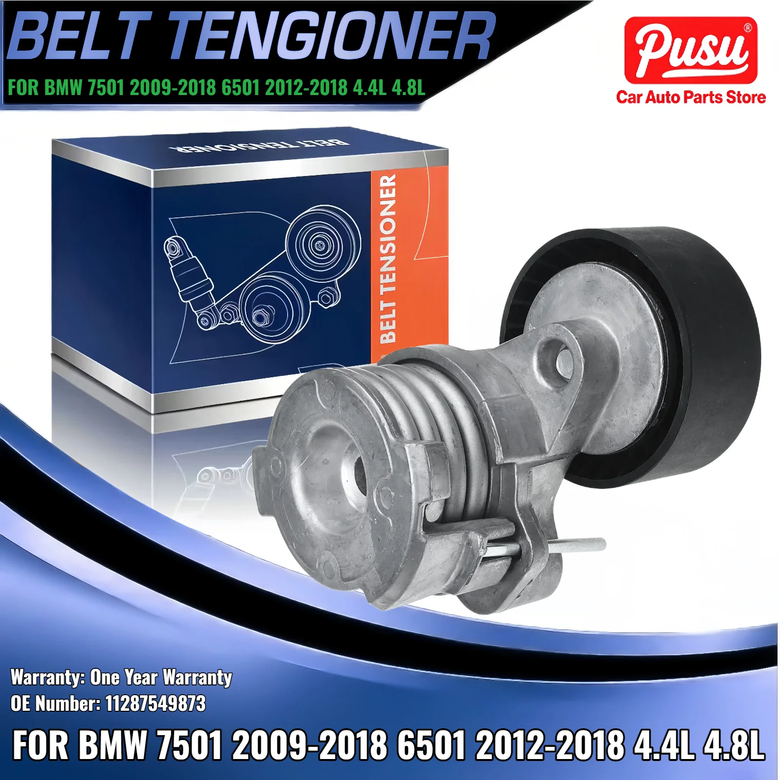 

Натяжитель ремня для BMW 750i 2009-2018 650i 2012-2018 550i 550i GT xDrive X5 X6 11287549873