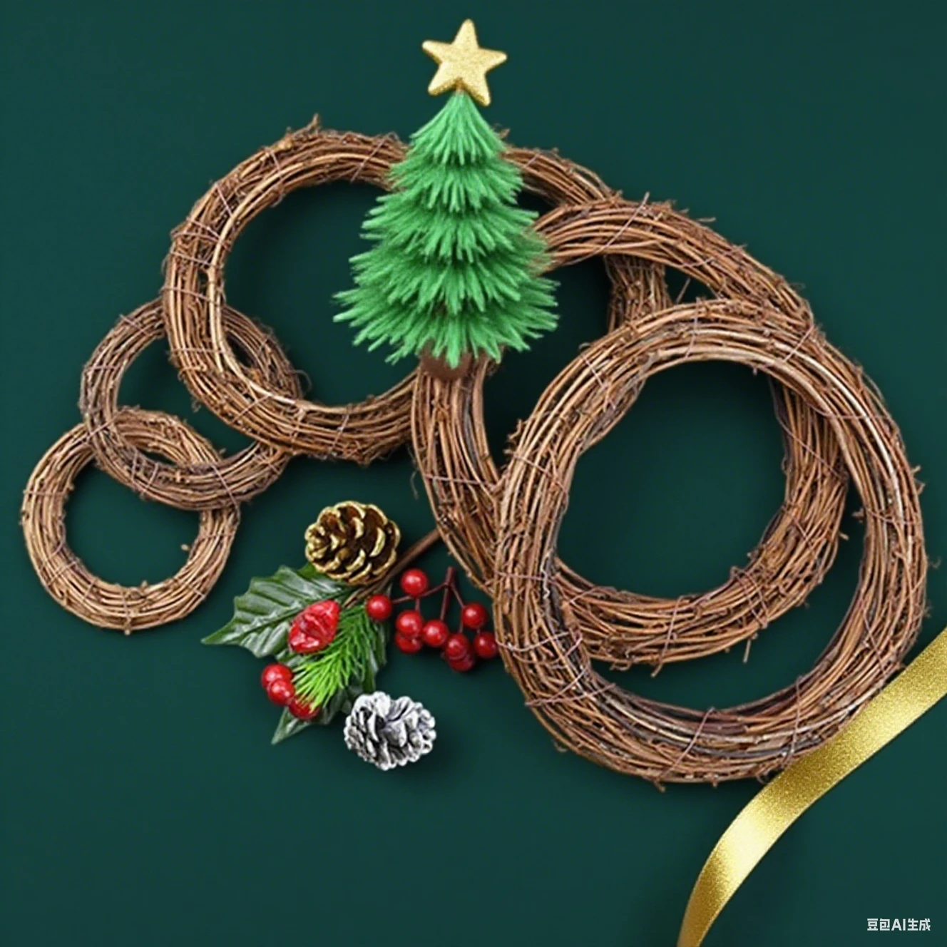 estrutura-de-rattan-artificial-para-decoracao-de-casa-casamento-Arvore-de-natal-jardim-externo-caixa-de-presentes-decoracao-de-porta-de-noiva-acessorios-decorativos-diy