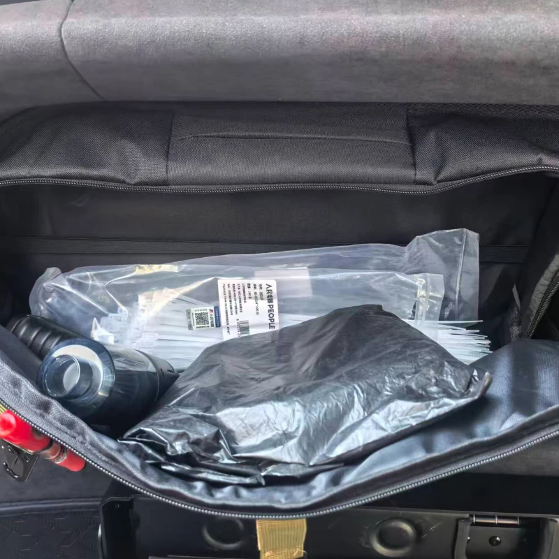 

For Dongfeng M817 MHERO II 25-26 Oxford Cloth Car Trunk Tailgate Window Storage Bag Cargo Tools Tidying Package Car Accessories