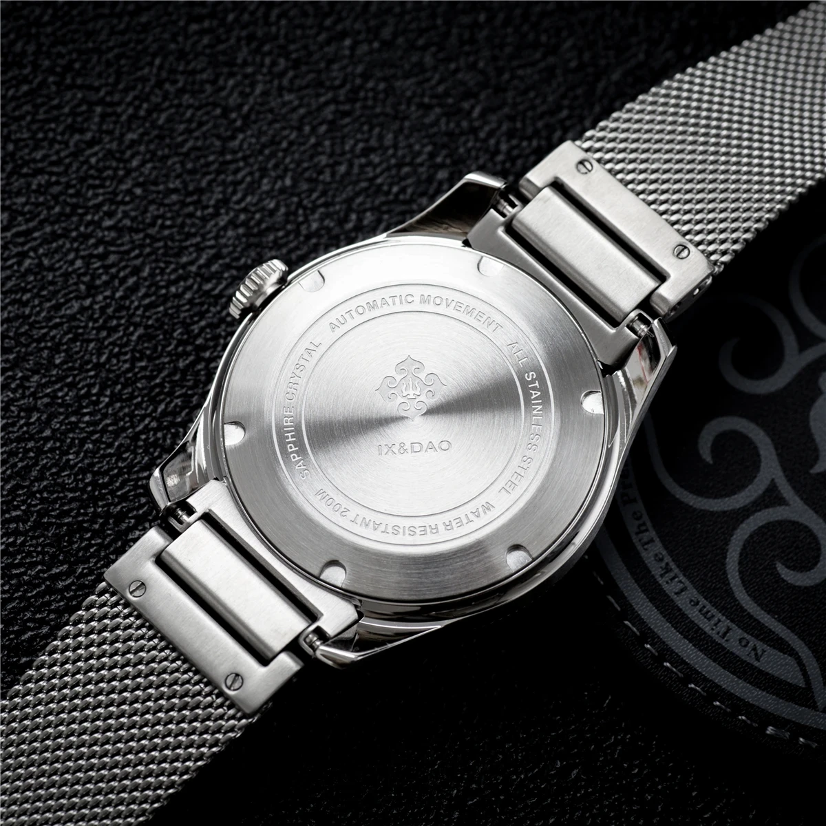 IPOSE IX&DAO 2024 Luxurious Fashion Men\'s GMT Automatic Mechanical Watch PT5000 Stainless Steel Sapphire Diver reloj hombre