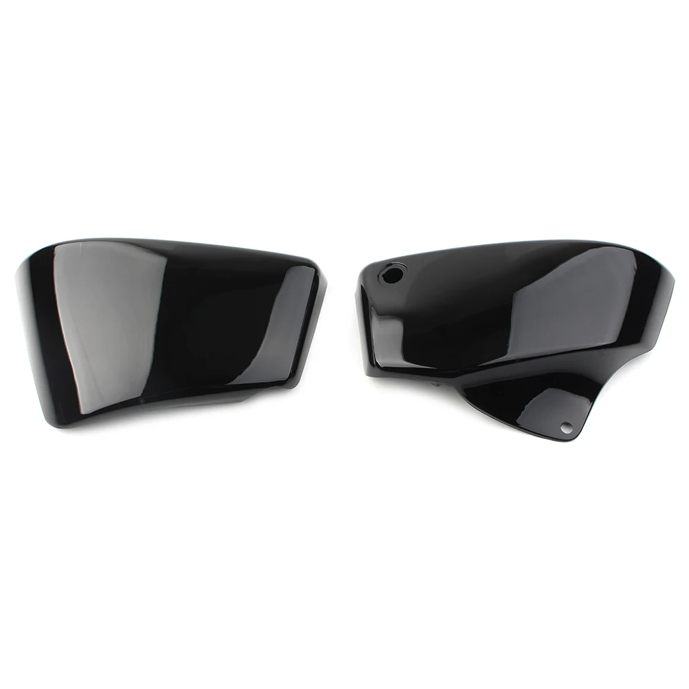 2Pcs Motorcycle Side Battery Fairing Cover ABS Protective Guard For Honda Shadow VT1100 ACE Aero Sabre 1999-2008 Gloss Black