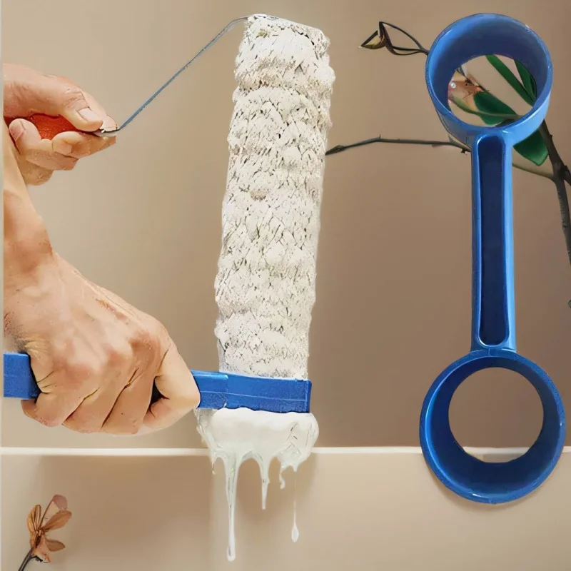 Double Head Paint Roller Cleaner Tool for Paint Cleaning Sleeve Roller Brush Paint Roller Save Paint Saver Spinner Brush Cleaner
