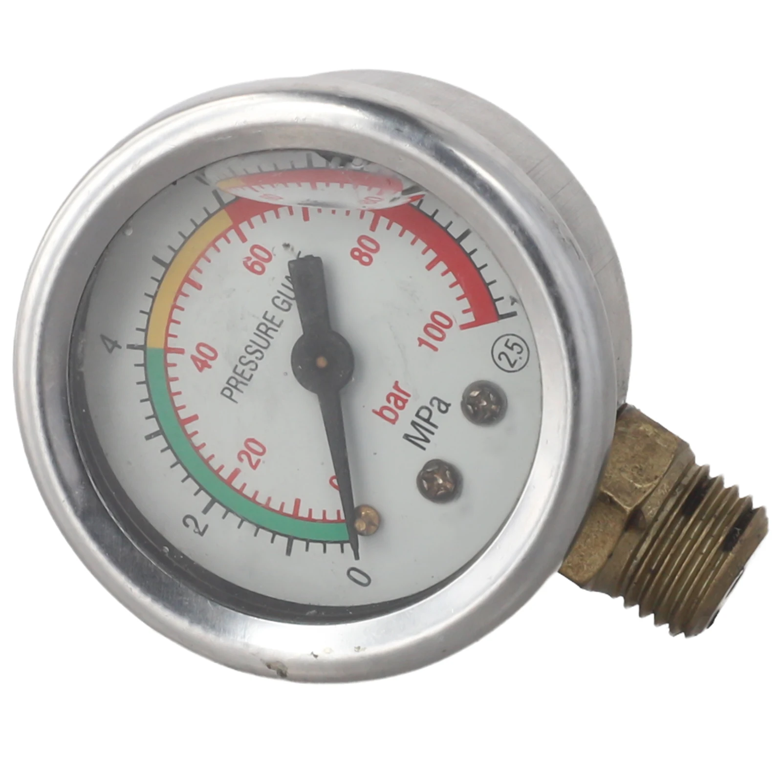 1pc 47mm Pressure Gauge Agricultural Three-Cylinder Plunger Pump 22/26 30/60 Oil-immersed High Pressure Gauge Filling Pump