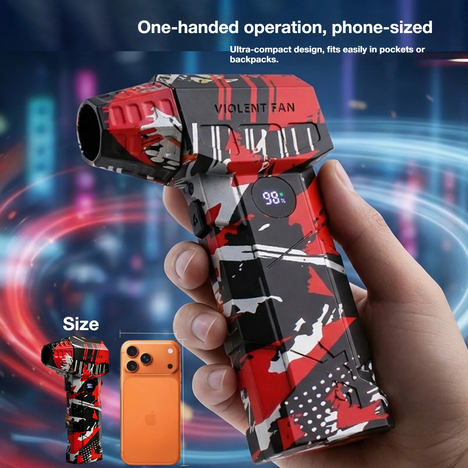 

L5 Воздуходувка 140000 об/мин Турбоструйный вентилятор Мощный компьютерный пылеудув Инструменты для очистки Тип-C Перезарядка Портативная ручная дрейка