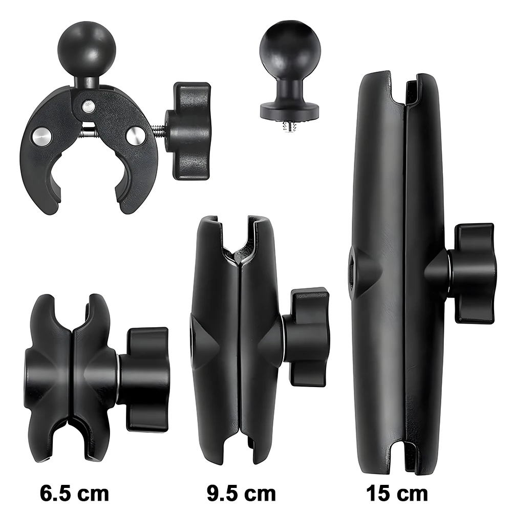 Double Socket Arm Phone Mount for 25mm 1
