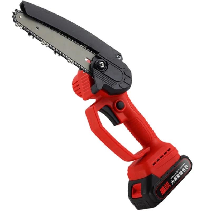 OEM 6 Inch Electric Chainsaw Cutting Concrete Cordless Lithium Battery Powered Mini Chain Saw Blade Chainsaw