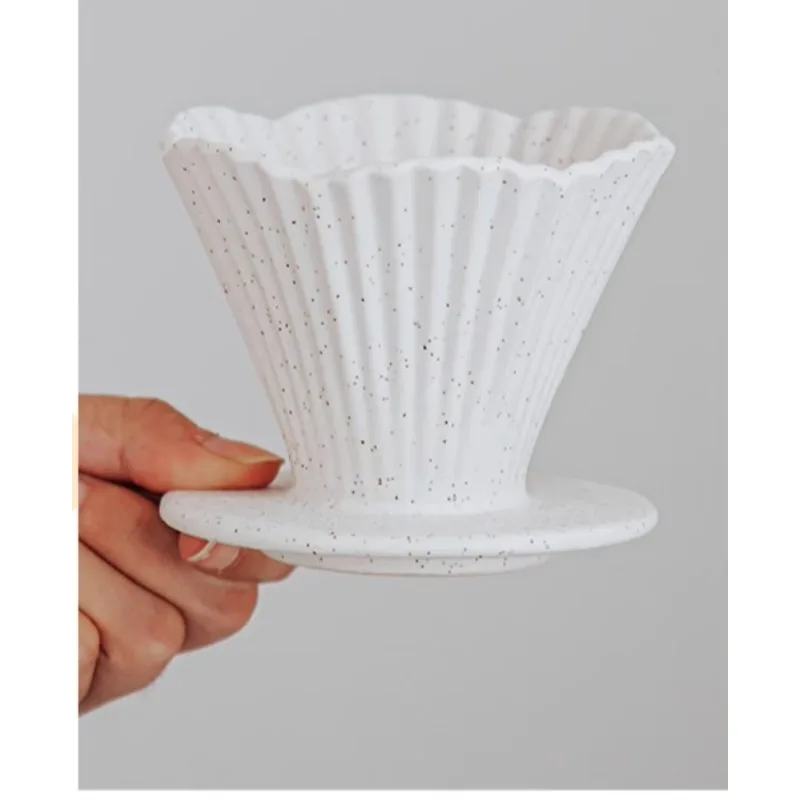 

Ceramic Coffee Filter Cup Living Room Solid Color Creative Hand Brewed Coffee Filter Cup Filter