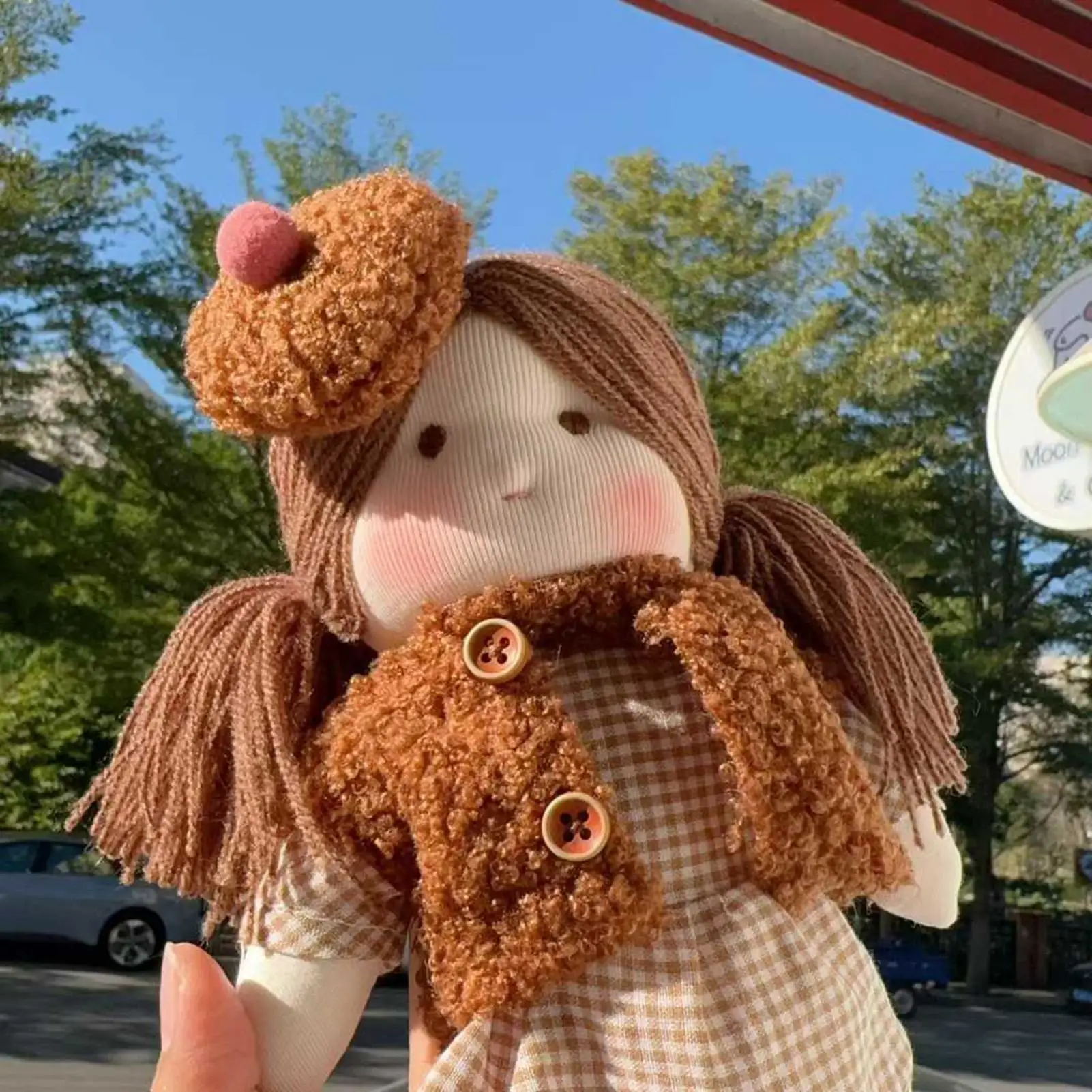 Poupée en coton en peluche douce, compagnon de sommeil, jouets doux, habillage pour enfants, adolescents, adultes, collectionneurs, heure du coucher, pépinière, vacances d'anniversaire