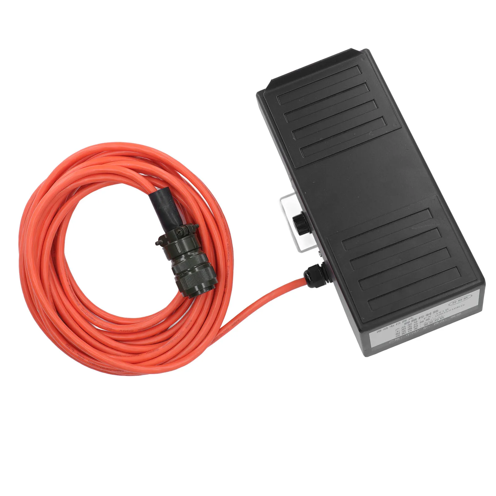 

TIG Welding Foot Amp Control Pedal TIG Welding Foot Pedal Sliding Potentiometer Type Amp Control 14 Pin 8 Meter Wire DC5~15V