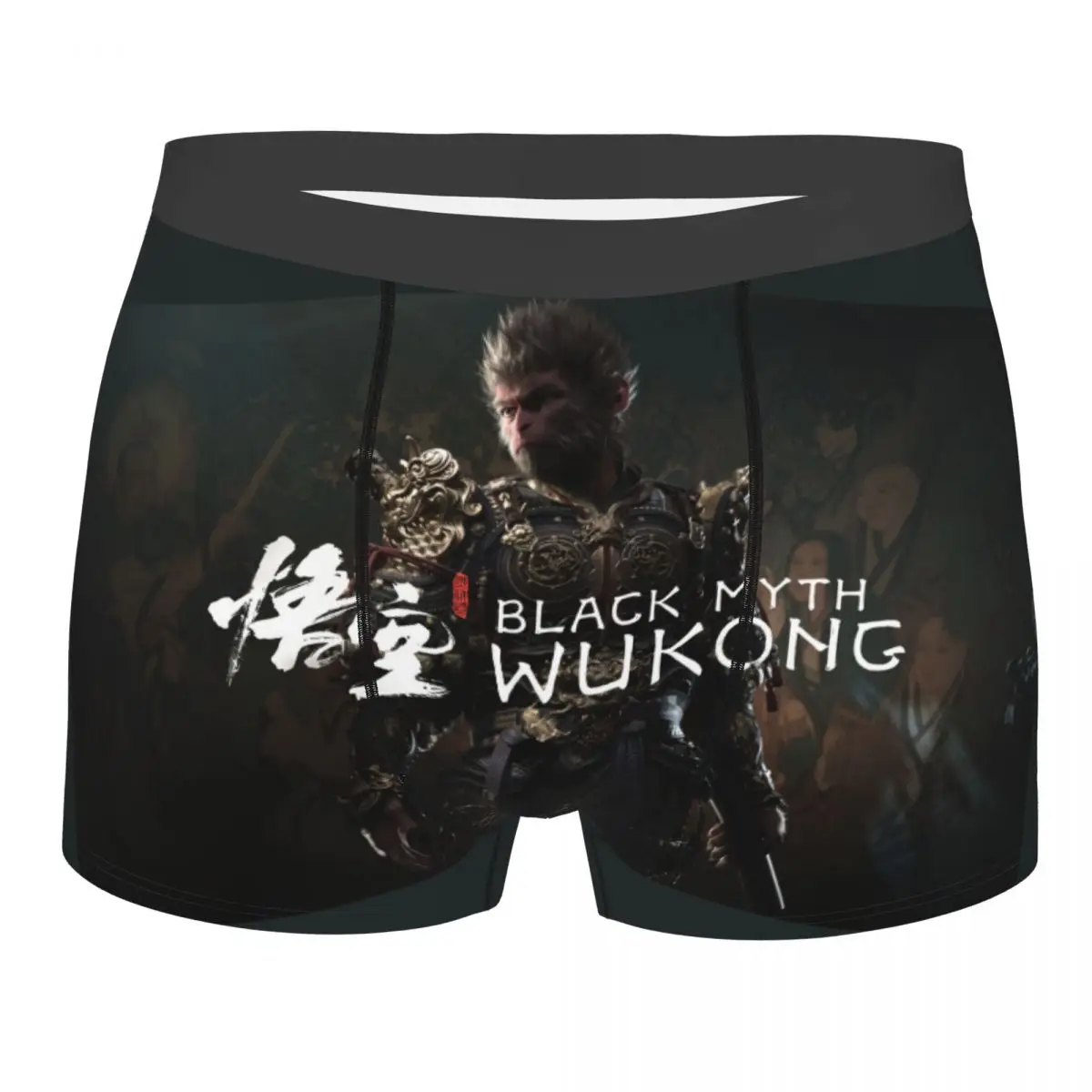 Custom Monkey King Wukong Myth And Folklore Boxers Shorts Mens Video Game Lover Gaming Briefs Underwear Fashion Underpants