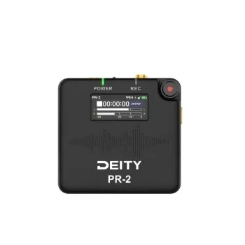 Deity PR-2 Pocket Professional Recorder with Built-in Timecode Digital Multi-Rail Collar Clip Microphones