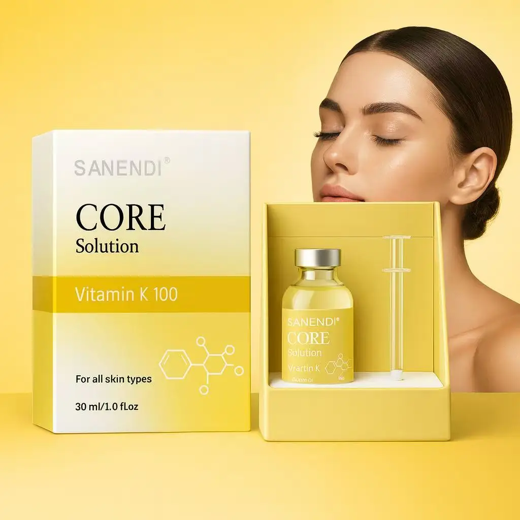 Sanendi Exo - CORE مركب الببتيد حمض الهيالورونيك ترطيب الوجه ترطيب مهدئ السائل صالون تجميل جوهر