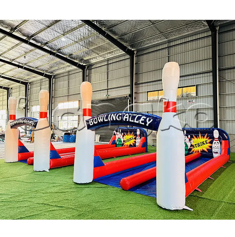 

Commercial PVC Inflatable Bowling Game Outdoor Carnival Games for Kids Adults