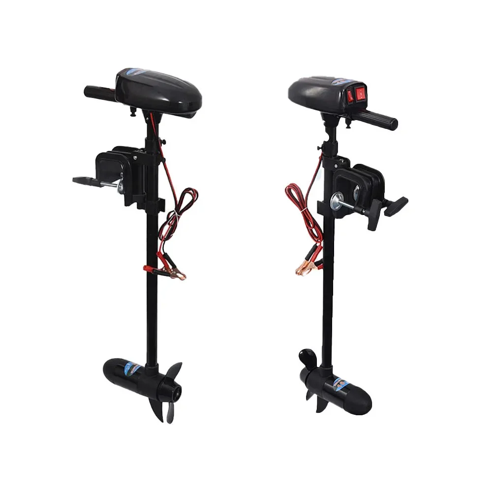 

Marine 18 LBS 12 V 2 KM/H Engine Outboard Motor for Kayak Canoe Electric Motor for Boat
