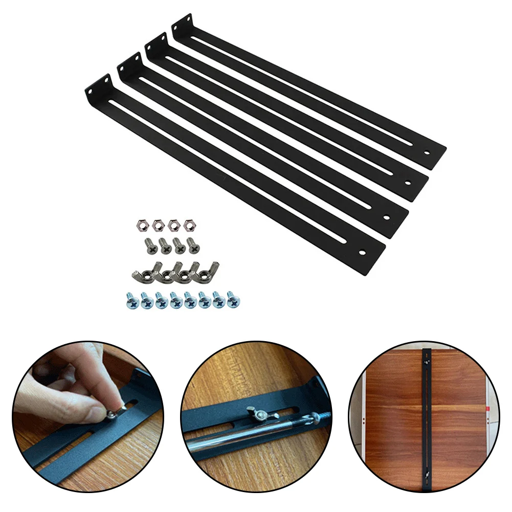 Drawer Repair Kit Bottom Reinforcement Bracket Furniture Reinforcement Repair Accessories Cabinet Drawer Repair Bracket Hardware