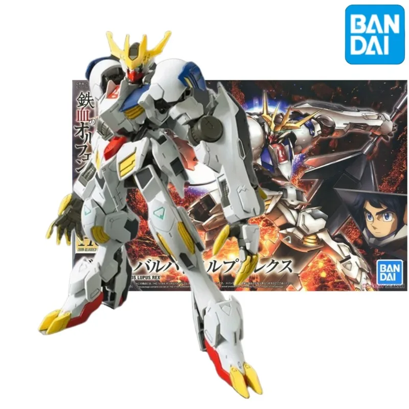 

Bandai Anime Model Original Genuine HG 1/144 Gundam BARBATOS LUPUS REX Toys Action Figure Gifts Collectible Ornaments Boys Kids