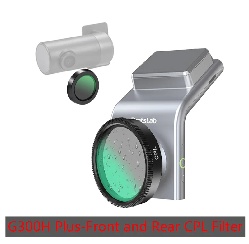 Für BOTSLAB G300H Plus – CPL-Filter vorne und hinten, HD-Objektiv, Staubschutz, Blendschutz, reduziert Reflexionen