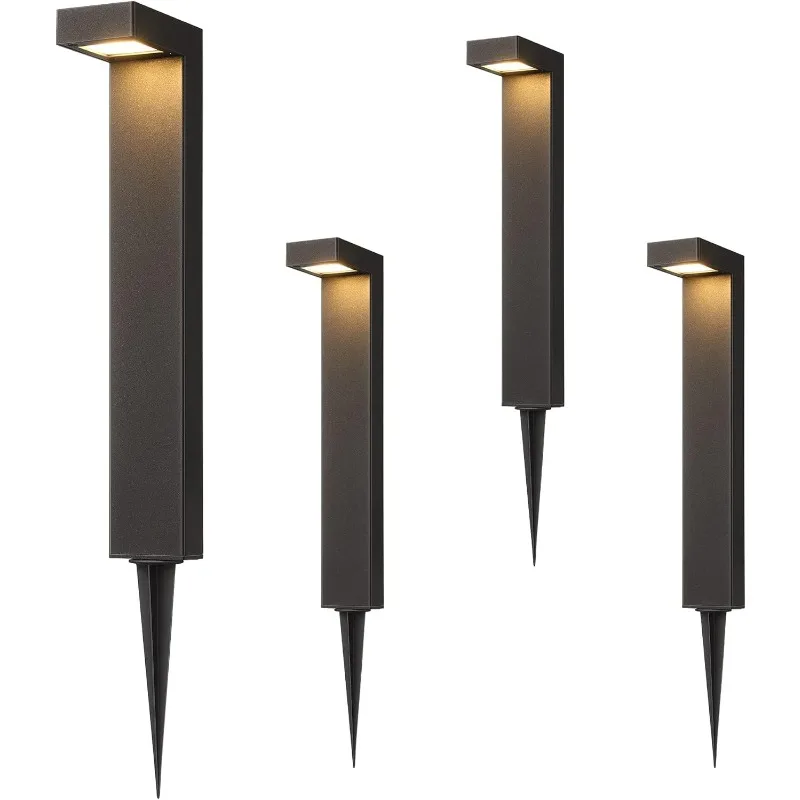 

Low Voltage Pathway Lights Wired, 3000K 3.2W 50,000Hrs Waterproof LED Outdoor Landscape Lighting with Connectors, 12V M