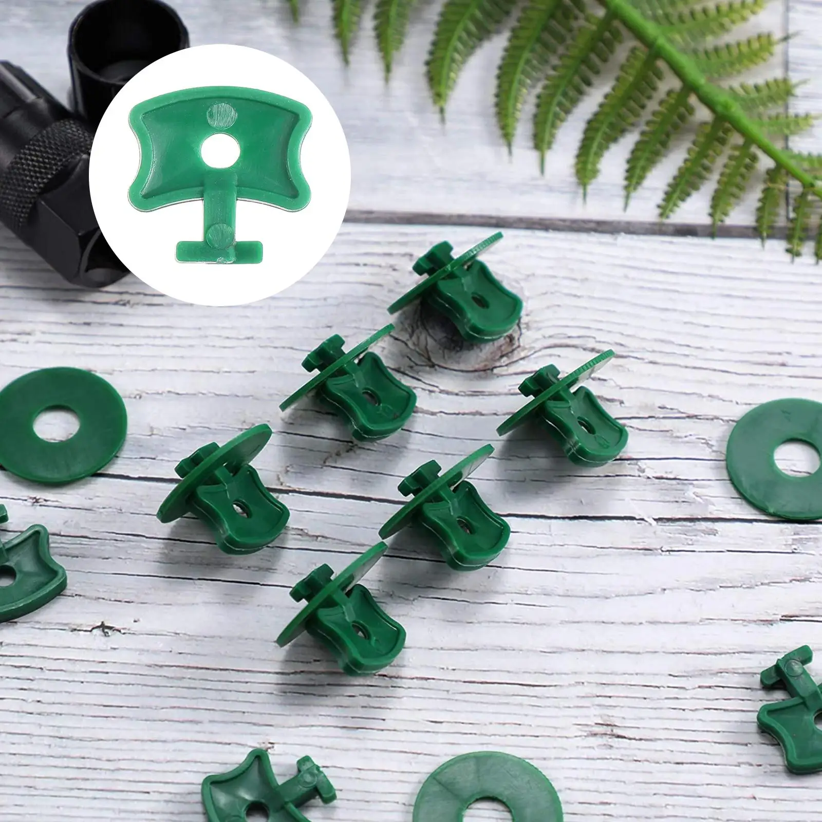 250 Pcs Plastic Clips for Greenhouse Durable Reusable Attach Strings Plant Climbing Garden Accessories Sail Net Clamp Hook