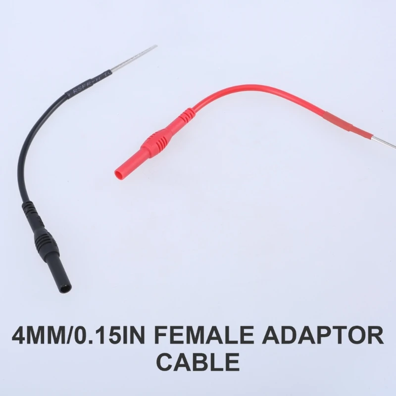Ô Tô Sau Đầu Dò Bộ 4 Mm Chuối Cắm Linh Hoạt Dẫn Thử Kết Nối Dây 21 Thả Con Tàu