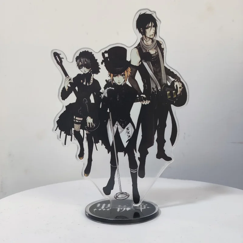 Japan Anime Black Butler Figure Cosplay Acrylic Double-Sided Stands Model Creative Design Desk Decoration Fans Collection Gift