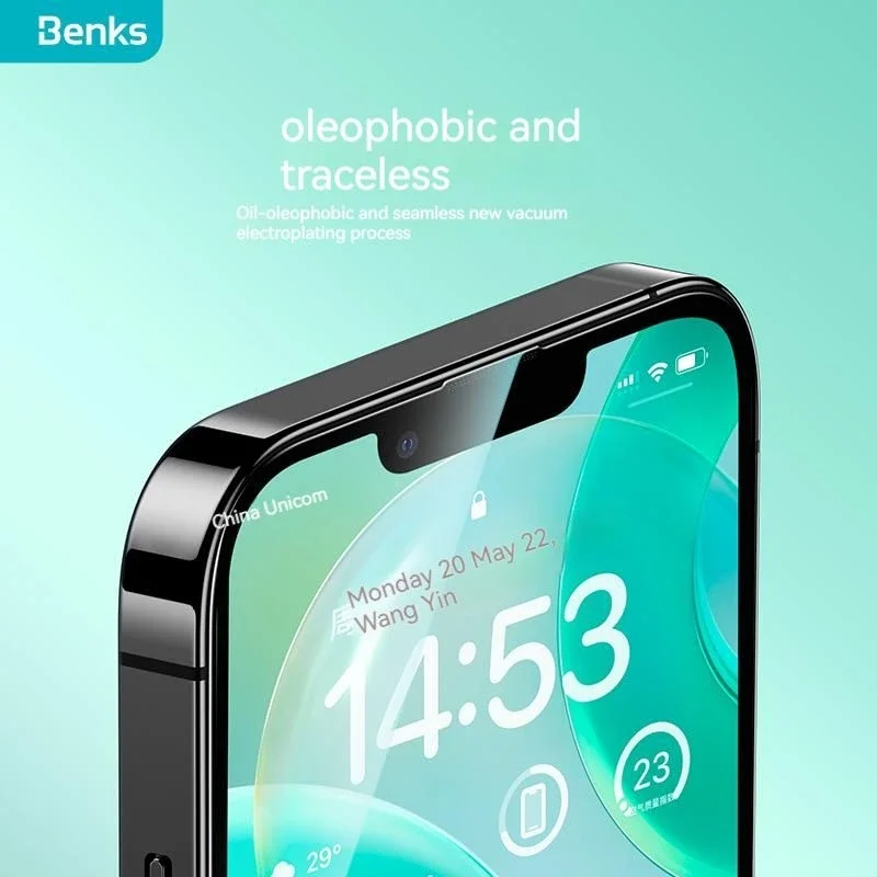 Benks King Kong Corning AR Eye Comfort Screen Protector for iPhone 15 ProMax Apple 14 Ultra Clear Anti-Glare Tempered Glass Film