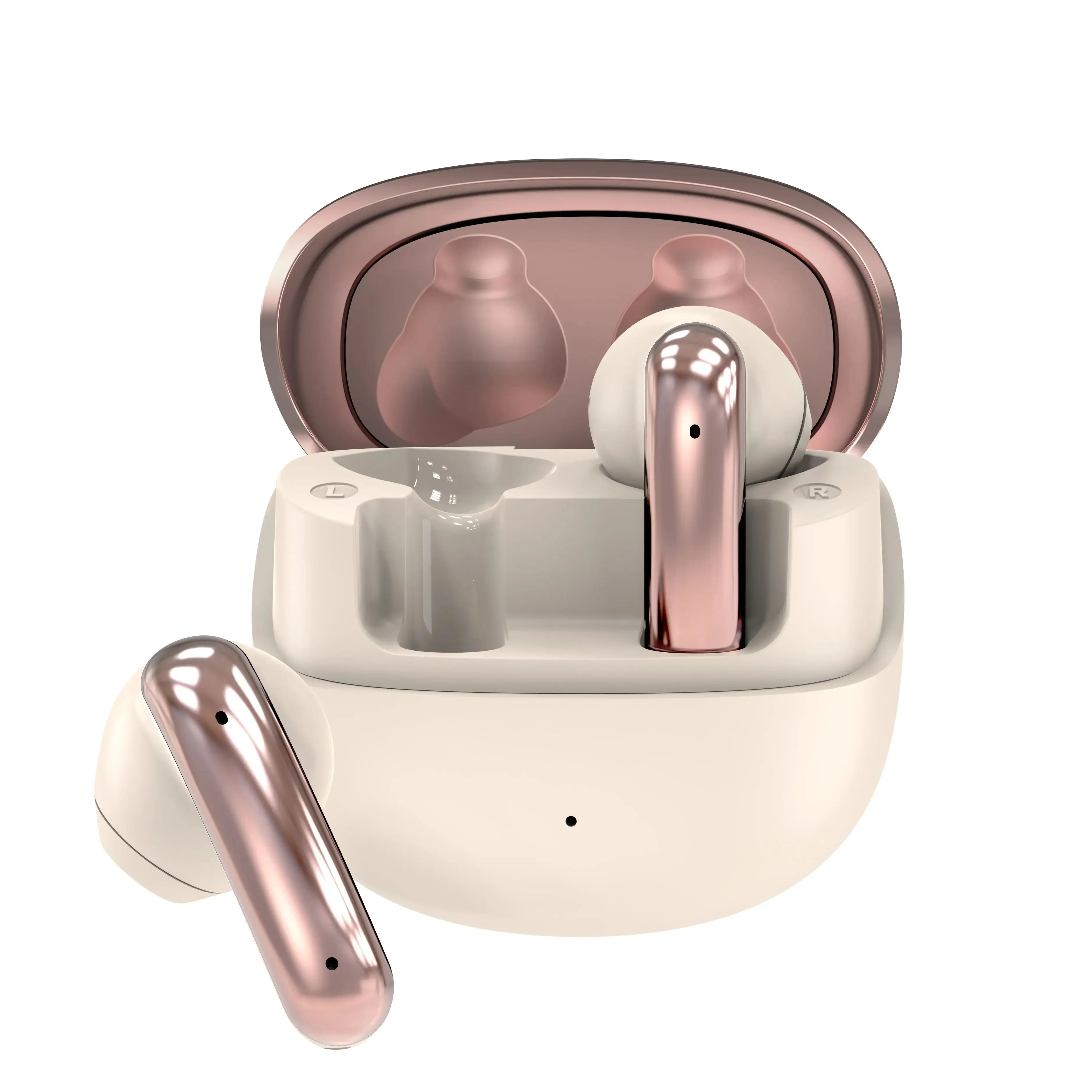 

QINO K40 Wireless Earphone -48dB Active Noise Cancellation Bluetooth 5.4 Headphone 38ms Low latency Spatial Audio Earbud