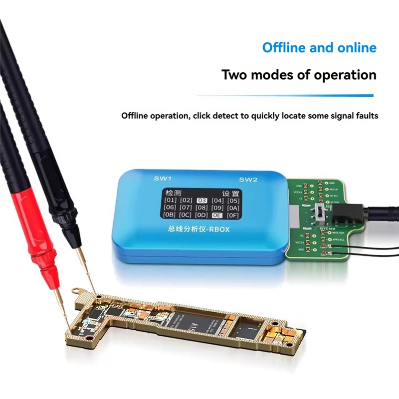 

BNVN-RBOX Bus Analyzer Mobile Phone Motherboard Signal Fault Detection And Repair Tool For Mobile Phone Repair