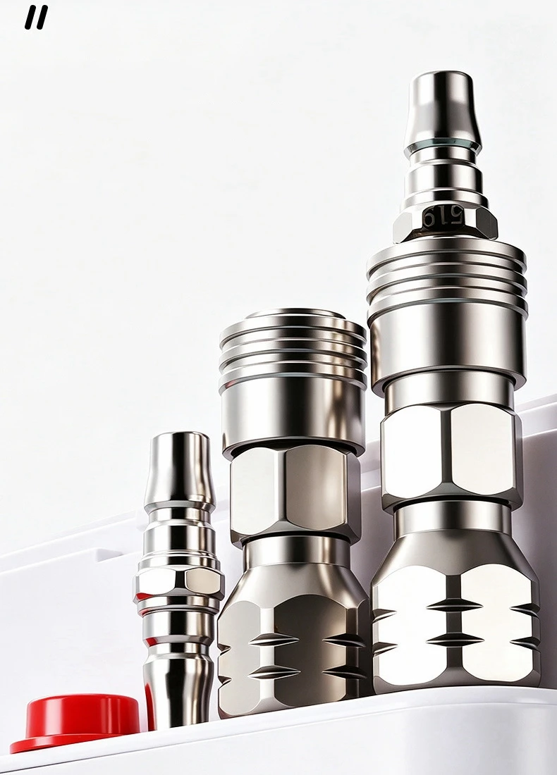 Stainless Steel Quick Connect Spray Nozzle For Paint Sprayer Type 517 519 High Pressure Coupling Connector Adapter