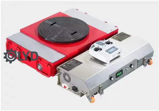 Duty Steel Plate 1500W Skate Tank Transport Trolley for Manufacturing Plant New  10-50T Electric Remote Control Heavy