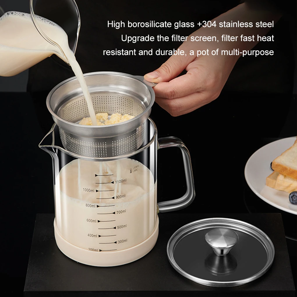 Efficient Stainless Steel Filtered Tea Jug With Ultrafine Mesh Juice Filtration Tank High