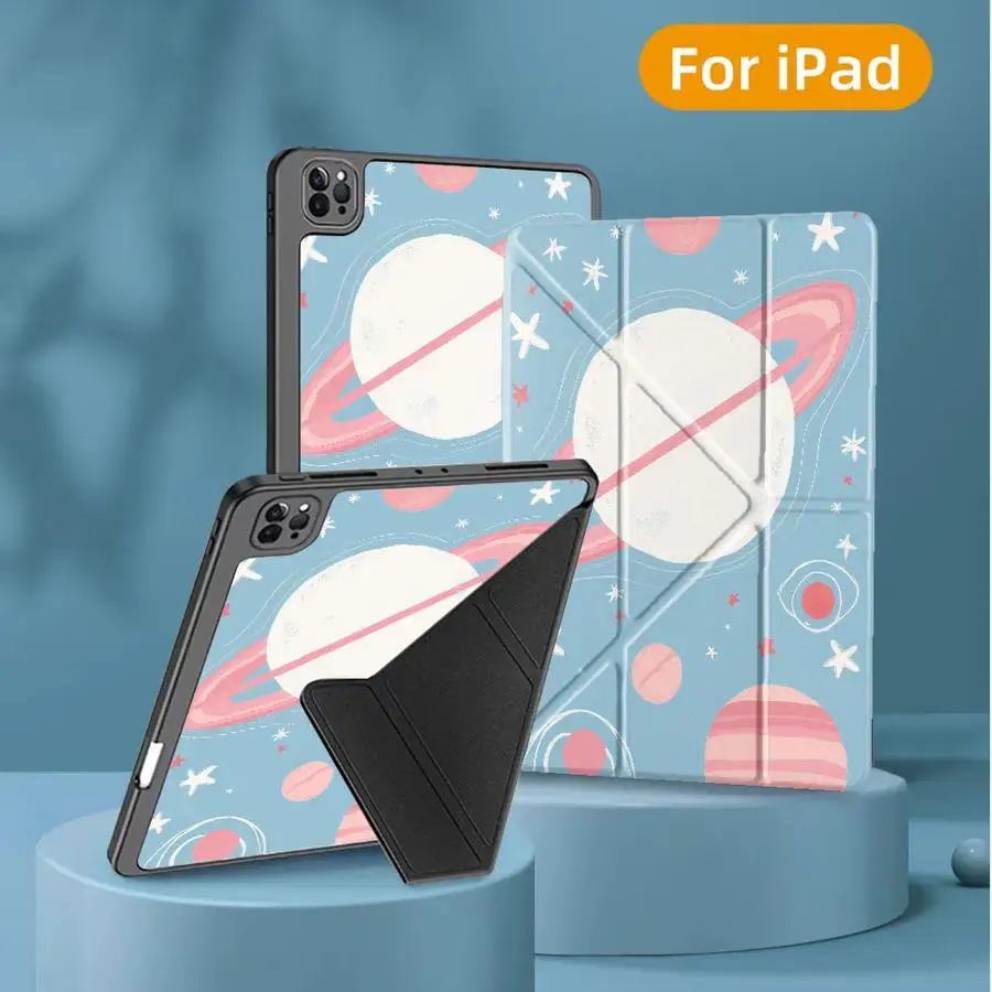 Beautiful Interstellar Holder Cover Tablet Case For iPad Air 4 5 M3 M2 M4 11inch Mini 6 7 Pro 11th 10th 9th 8th 7th 12.9inch Pro