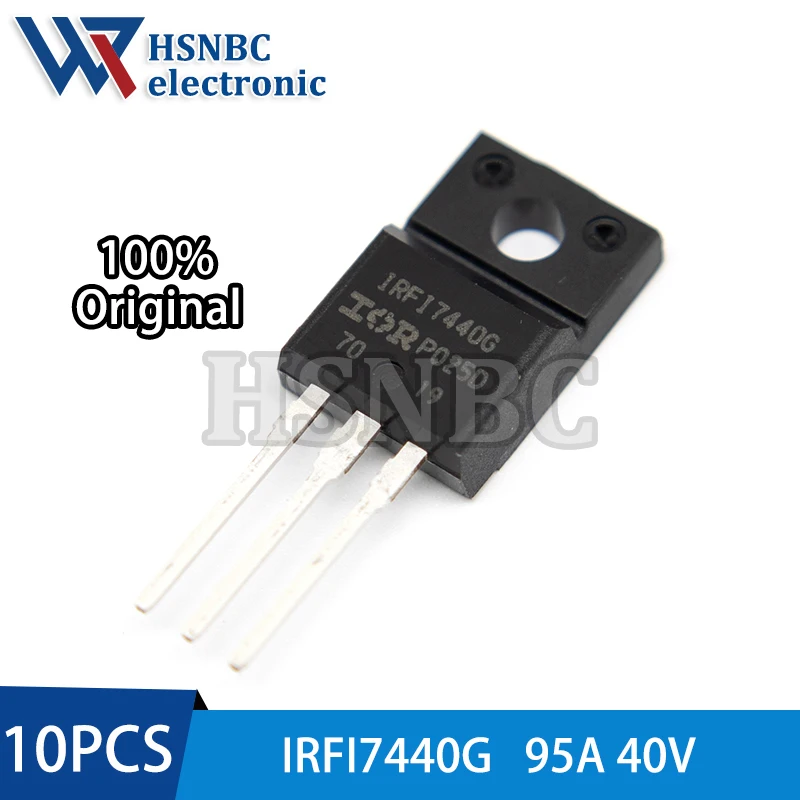 

10 шт./лот IRFI7440G IRFI7440GPBF IRFI7440 FI7440G TO-220F 95A 40 В MOSFET N-канальный силовой транзистор 100% новый оригинальный