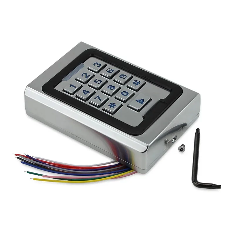 New K5 WiFi Tuya App Smart Door Lock RFID Card Access Control Metal Keypad Standalone Door Access Controller System