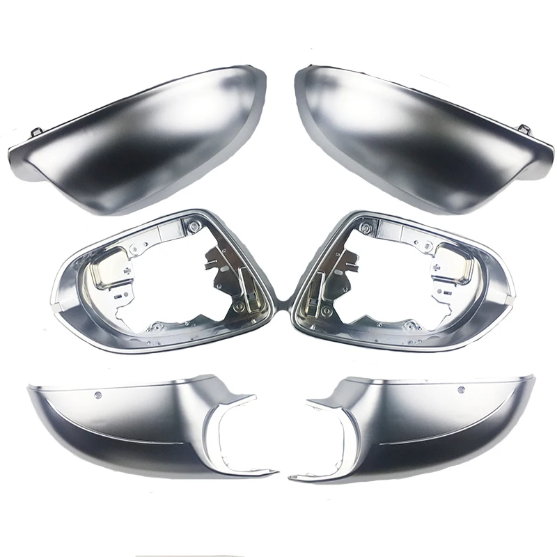 Mirror Cover Left & Right Car Side Replacement Rear View Rearview   fit for  A8L A8 D4 W12 2011 2012 2018