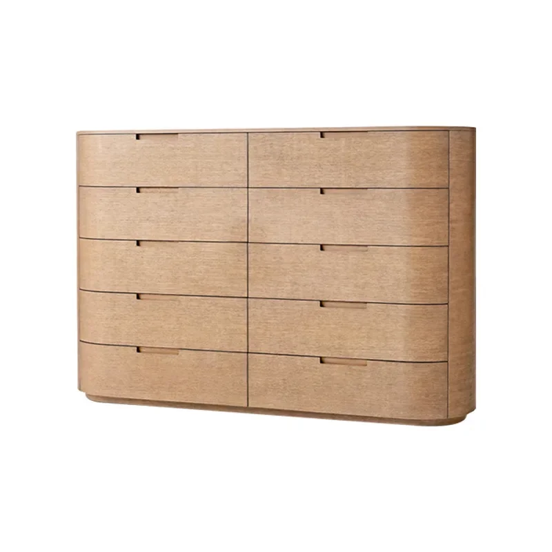 Factory Direct Compatible withAmerican retro solid wood chest entrance entrance living room dining room dining side cabinet desi