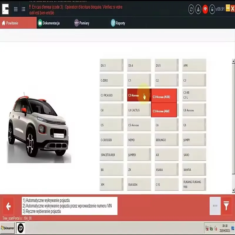 

2025 Diagbox V9.91 Software Full Adapter Car Scanner Lexia3 PP2000 ECU Programmer Automotive Diagnostic Tool