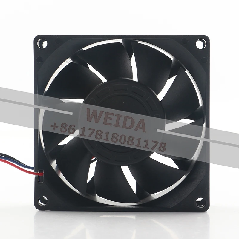 Delta 12V 0.60A AC EC PWM Temperature Control Chassis 8CM 80X80X25MM 8025 Ball Game Console FFB0812SH-R00 Cooling Fan