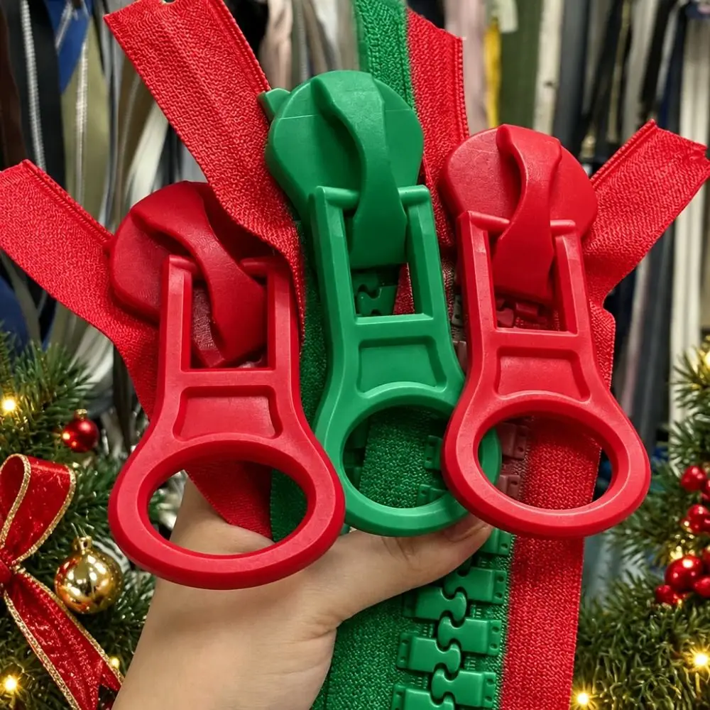 for Down Jackets 30# 60cm Big Zippers with Pull Ring Resin Pull Ring Zip Durable Closed End Slider Head DIY