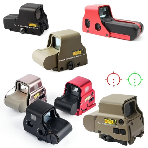 

20mm Rail Holographic Sight Red Green Dot Scope Sight with QD Mount Weaver Picatinny Rail