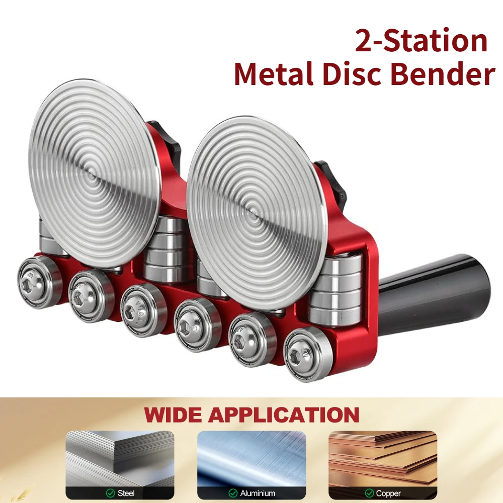 2-Station Metal Disc Bender 5/16