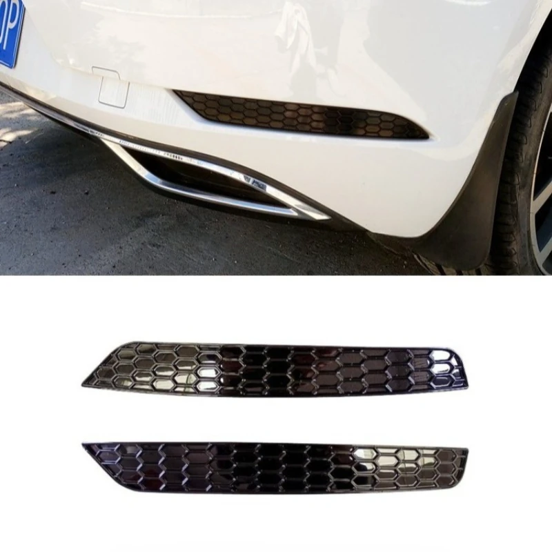

For Volkswagen Golf 7 7.5 Honeycomb Rear Bumper Trim Panel Rear Bumper Light Reflector Replacement Trim Car Exterior Accessories