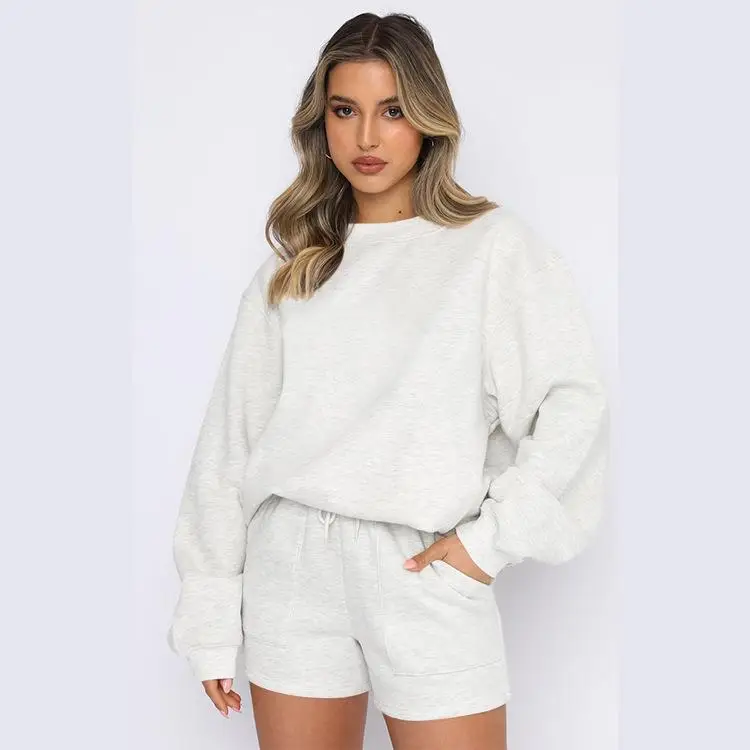 2024 nova faion street sle cor calças com capuz conjunto roupas femininas confortáveis tecido de veludo macio calças casuais