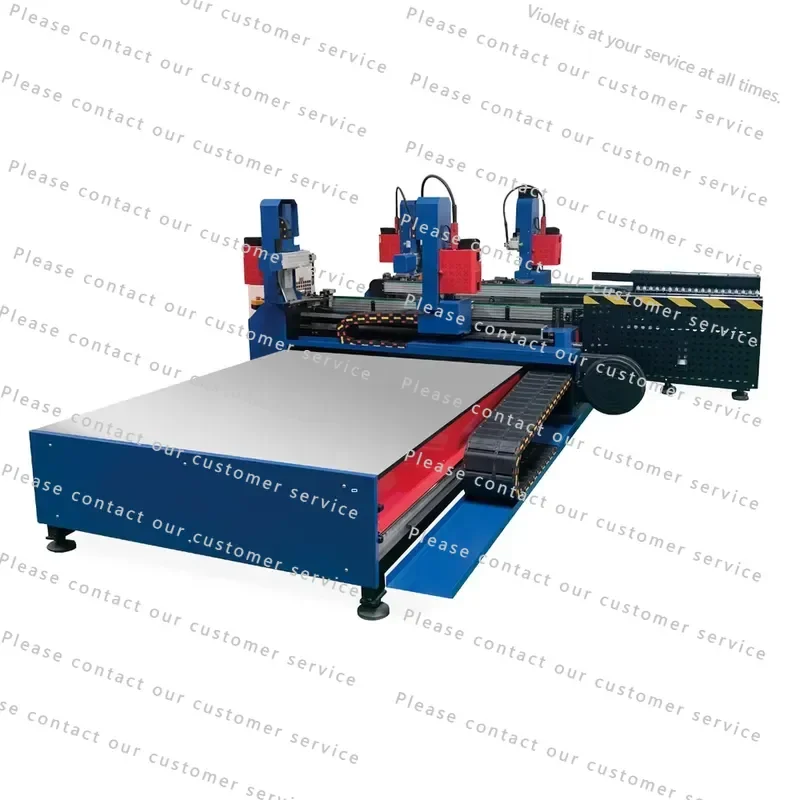 Fast Speed Multi Function CNC Control Angle Iron Flange Automatic Welding Machine with Motor & Gearbox High Safety