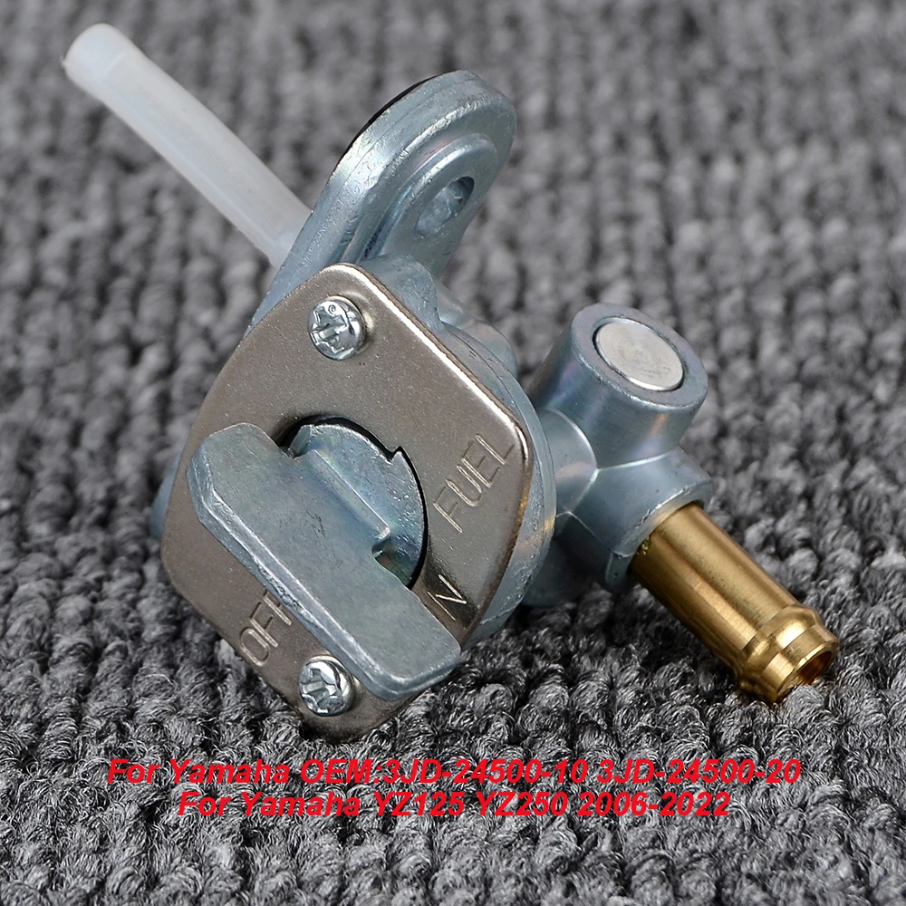 

Gas Tank Fuel Switch Shut Off Valve Pump Tap Petcock For Yamaha YZ125 YZ250 YZ 250 125 2006-2022 3JD-24500-10 3JD-24500-20
