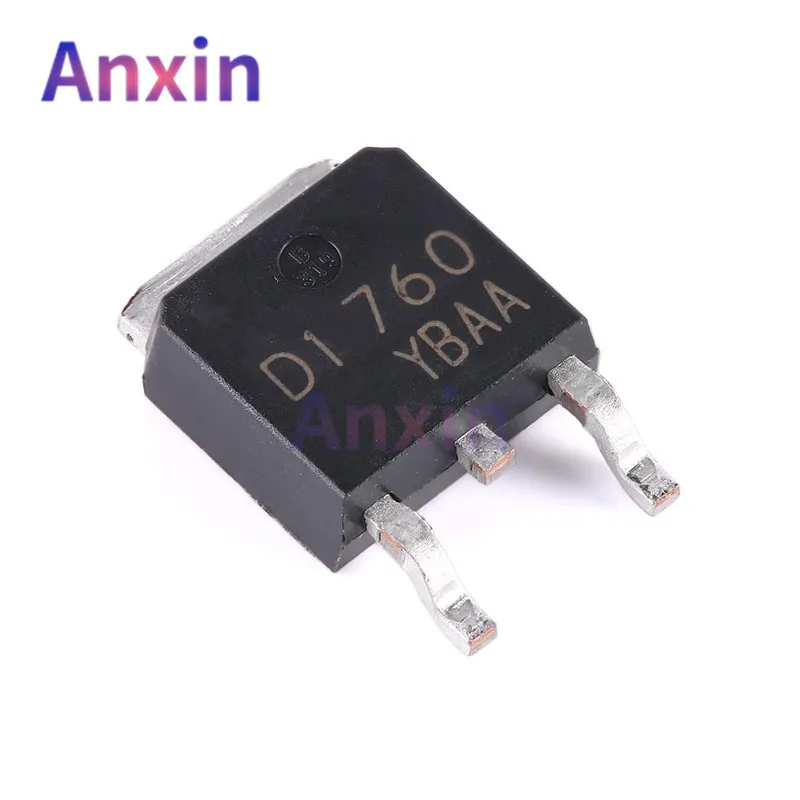 

20PCS 2SD1760 D1760 TO-252 2SD1760Q 2SD1760TLQ SMD DPAK 50V 3A 1.5W NPN Transisto