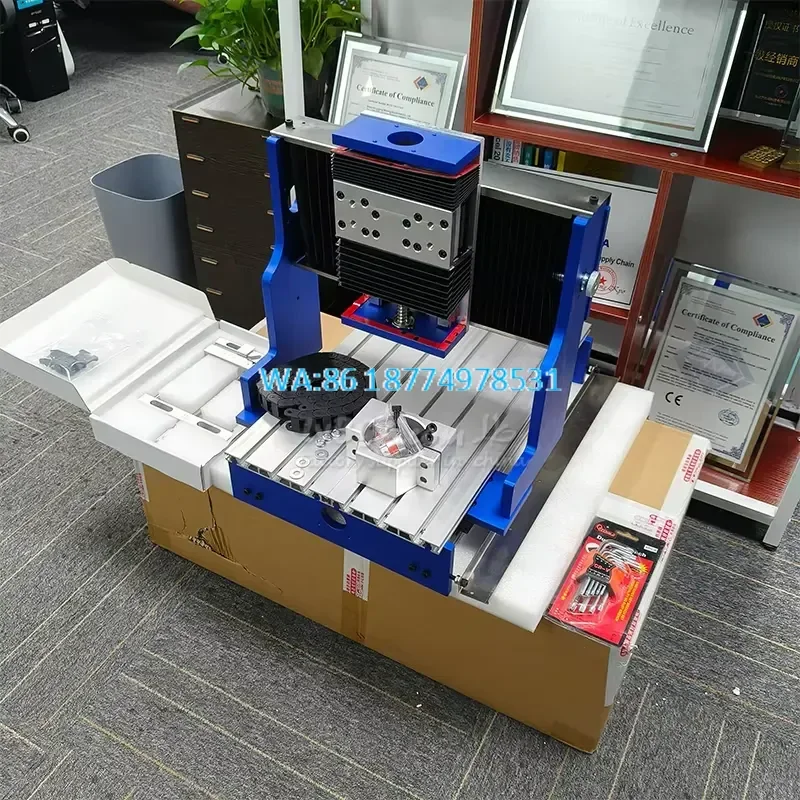Wmwmnu for LYBGACNC 3040L CNC Frame Linear Guideway Ball Screw 1605 Optional Stepper Motor for DIY Engraving Carving Milling